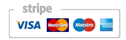 Secure card payments by Stripe