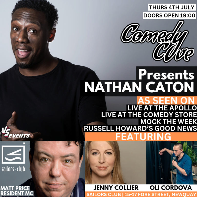 Comedy Cove Presents Nathan Caton