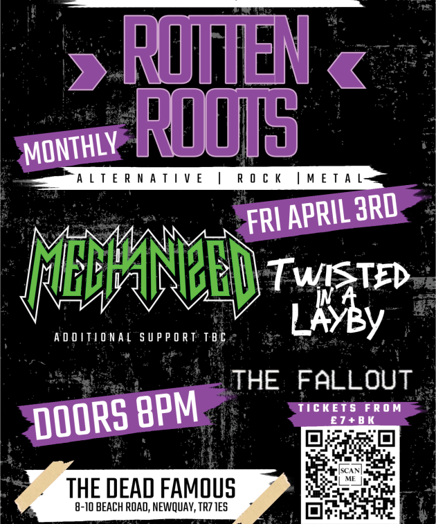 ROTTEN ROOTS FRIDAYS - April 3rd