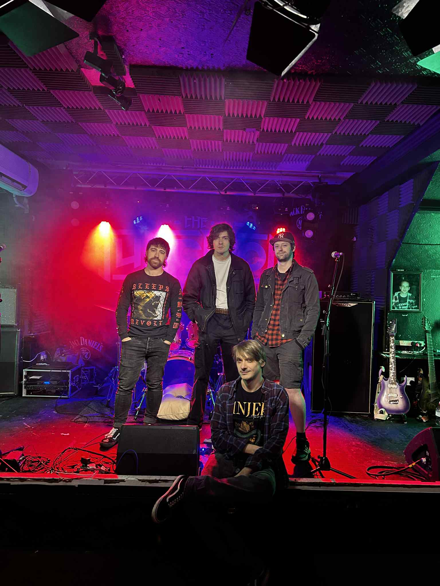 ANTIVRUS band members at The Junction