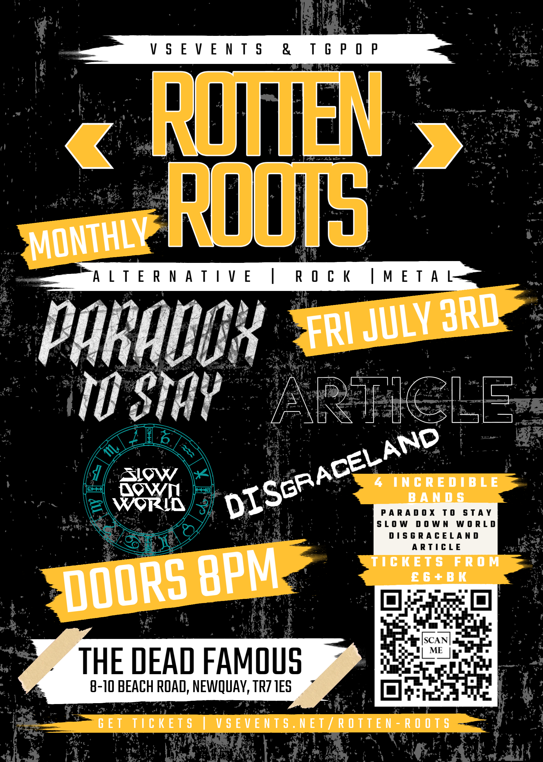 ROTTEN ROOTS FRIDAYS - July 3rd