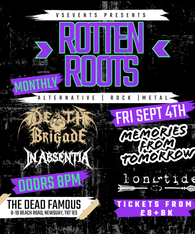 ROTTEN ROOTS FRIDAYS DEATH BRIGADE - SEPTEMBER 4TH