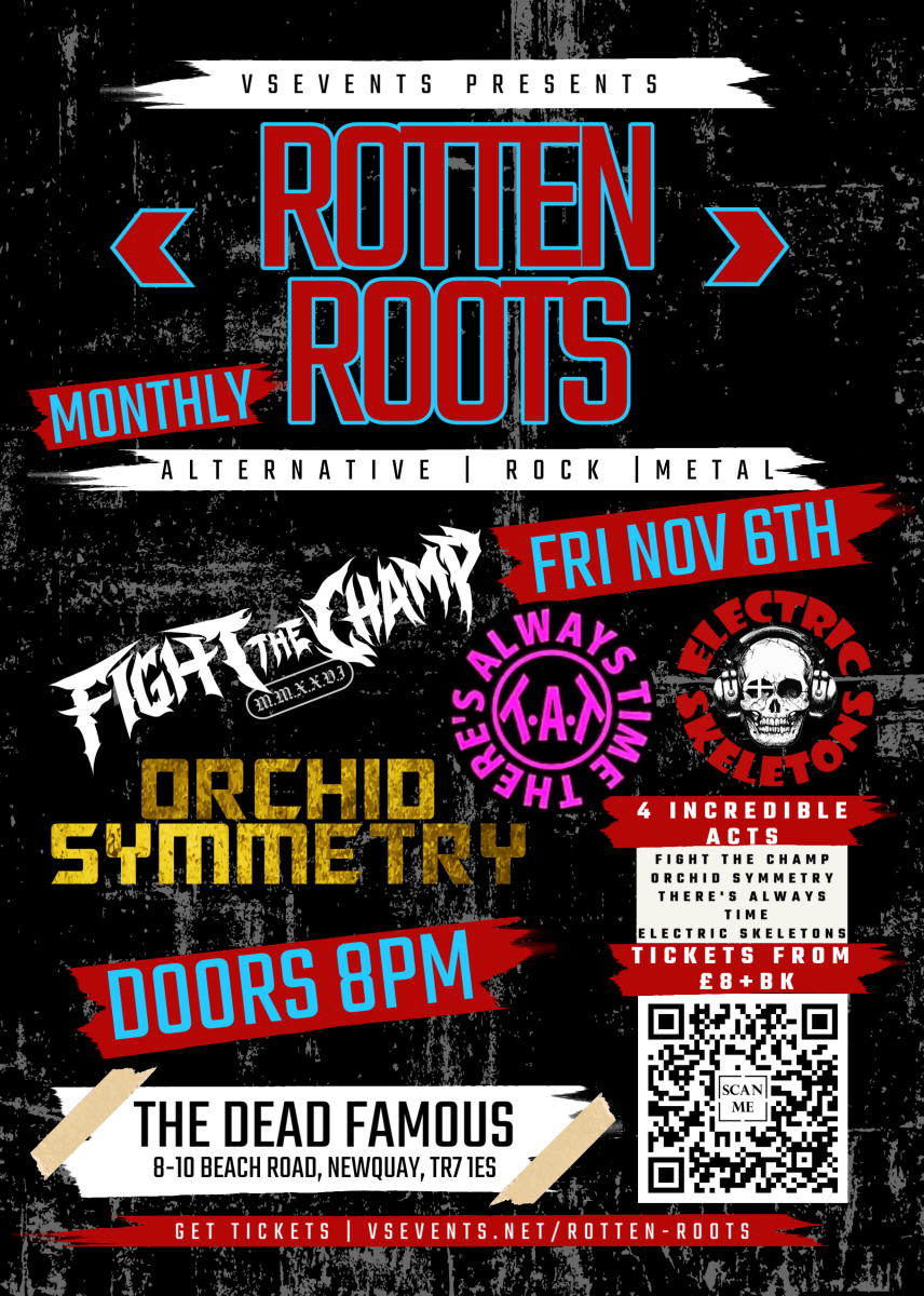 ROTTEN ROOTS FRIDAYS FIGHT THE CHAMP - NOVEMBER 6TH