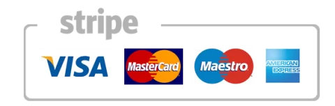 Secure card payments by Stripe