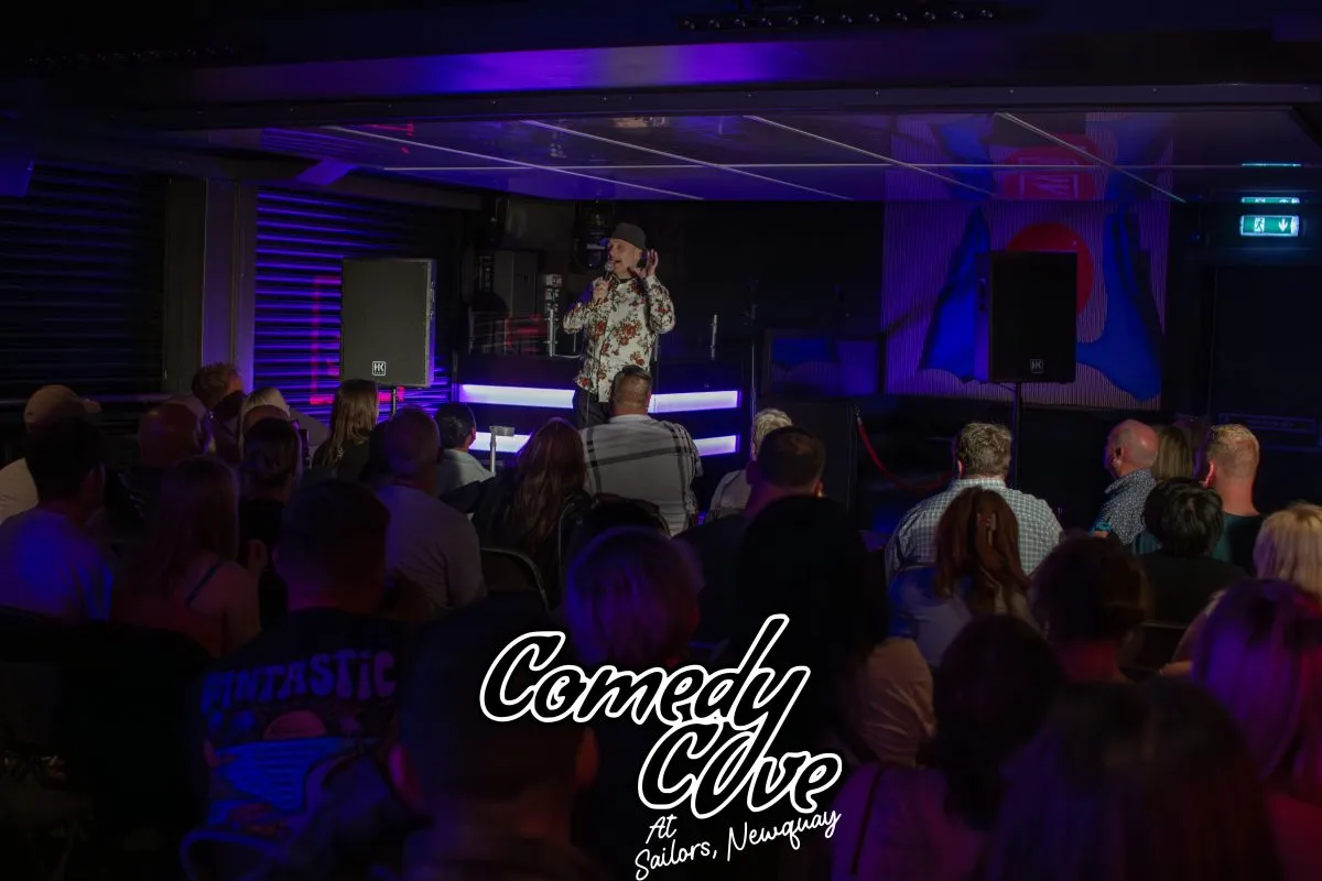 A packed VS Events comedy show